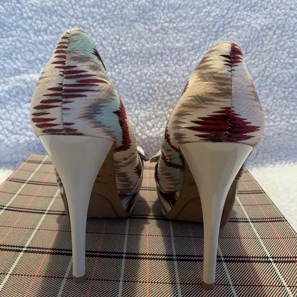Fabric high heels size 6 - Picture 7 of 9